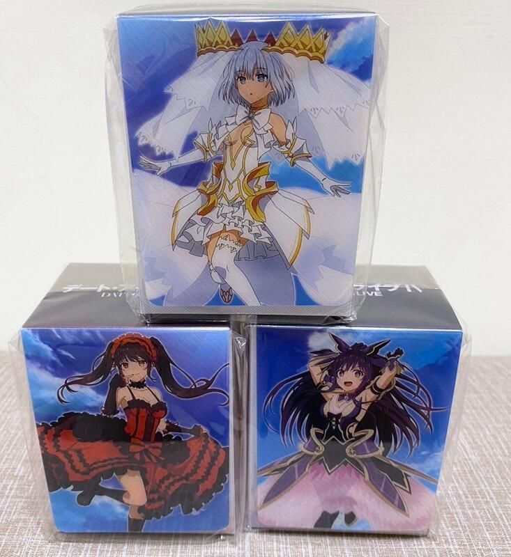 【模販珍藏館】*現貨* 日空版 窗簾魂 約會大作戰IV 卡牌收納盒 卡盒 時崎狂三 夜刀神十香 鳶一折紙 收納約110枚