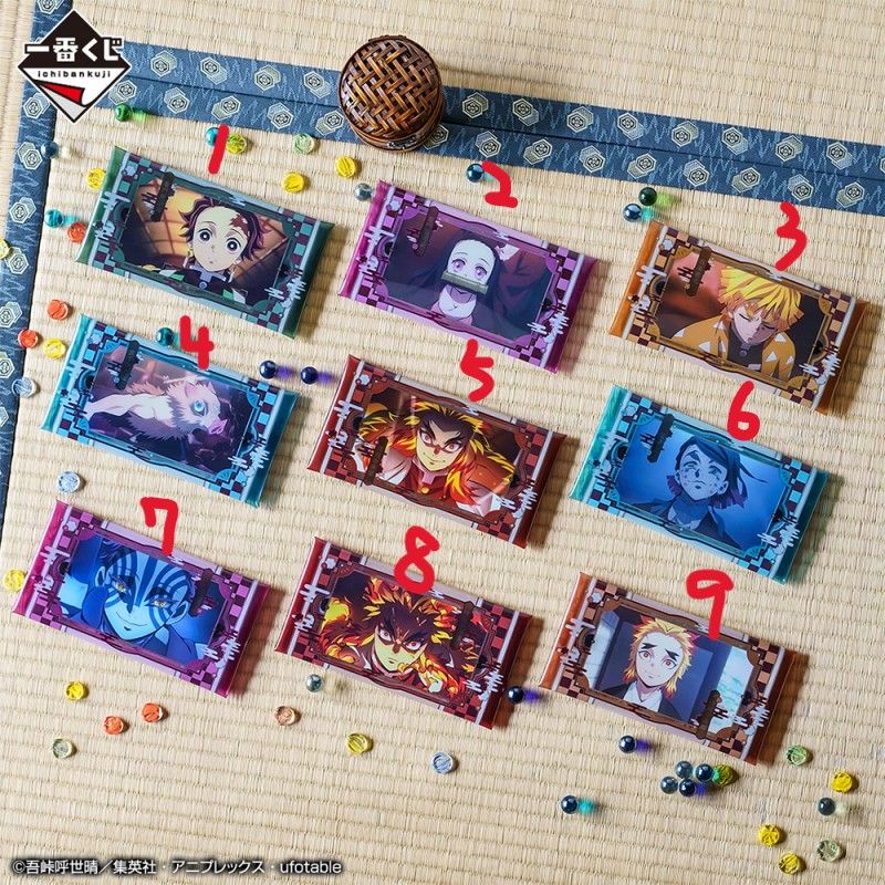 【模販珍藏館】*現貨* 代理 一番賞 鬼滅之刃 揮舞著刀燃燒心靈 I賞 透明小包 小物包 19cm 全9款