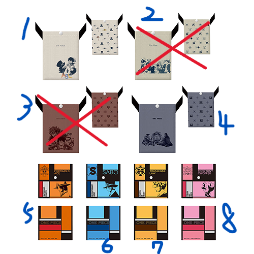 【模販珍藏館】*現貨* 代理 一番賞 海賊王 航海王 Best of Omnibus F賞 小包包 收納包 剩6款