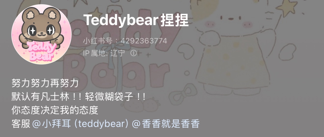 Teddy bear捏捏（不可當捆物）
