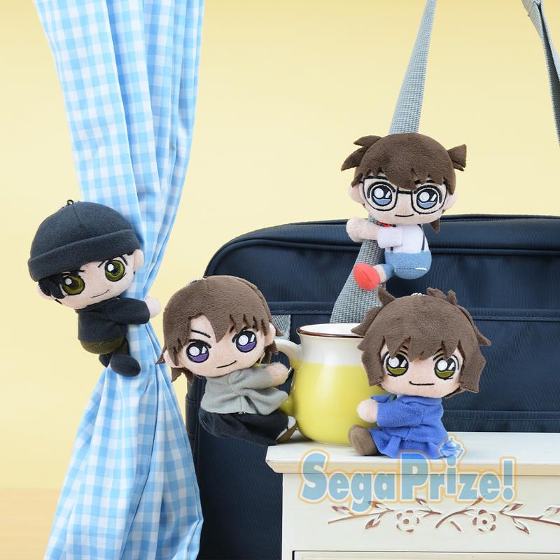 【模販珍藏館】*現貨* SEGA 景品 名偵探柯南 赤井 羽田 柯南 夾手 娃娃 布偶 玩偶 吊飾 第1彈 10cm