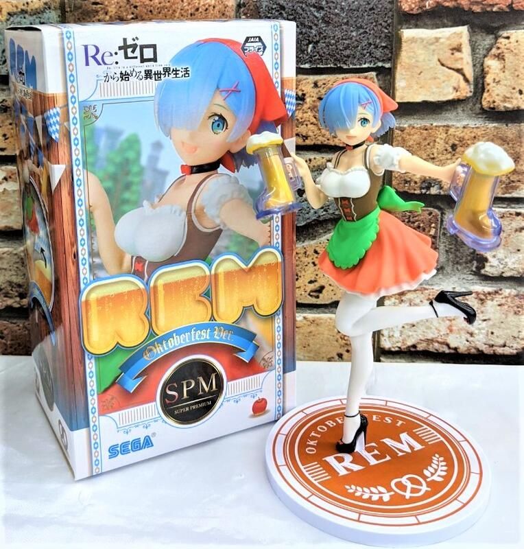 【模販珍藏館】*現貨* SEGA 景品 Re:從零開始的異世界生活 雷姆 慕尼黑 啤酒節 公仔