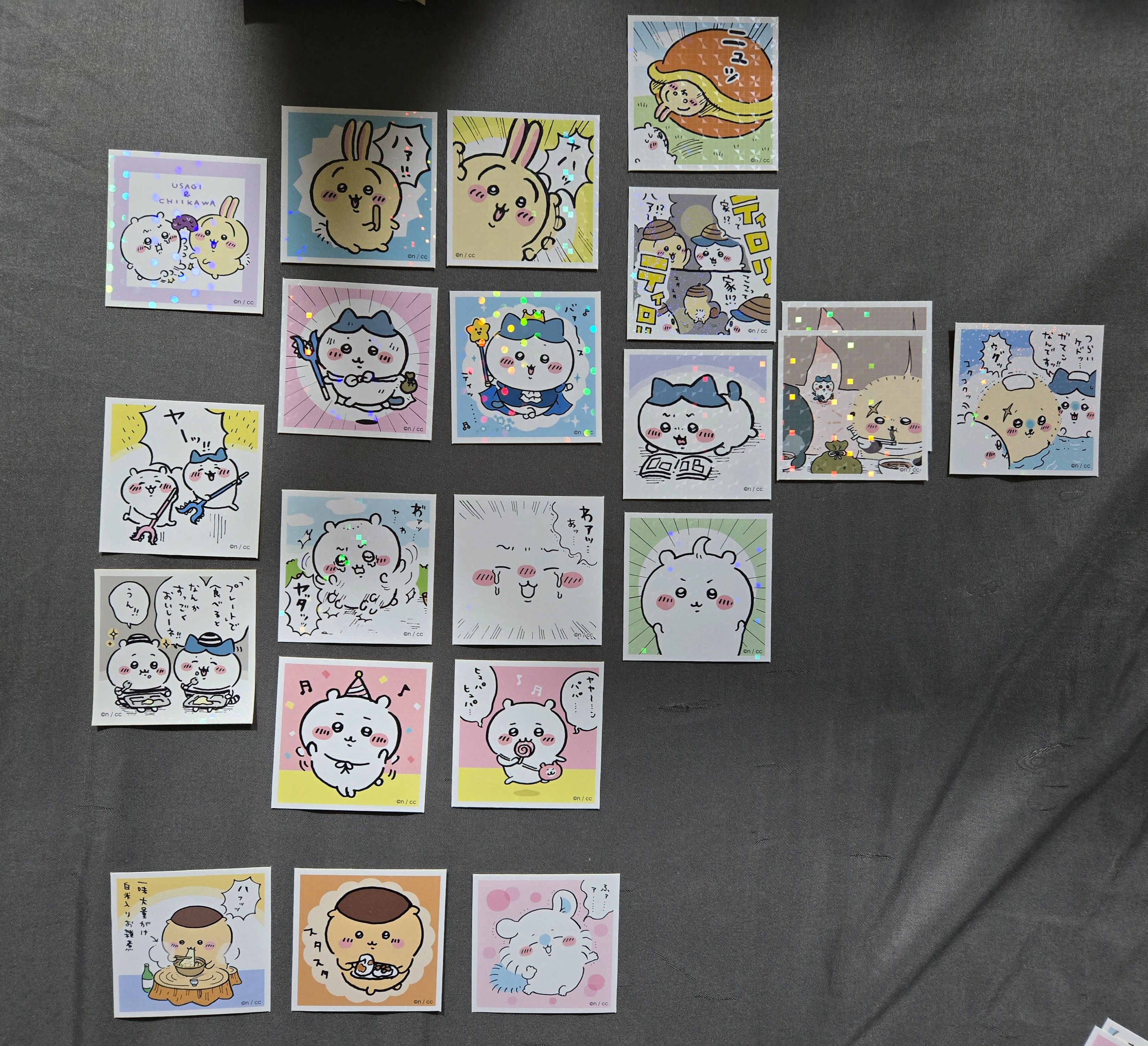 Chiikawa 方形貼紙 正版