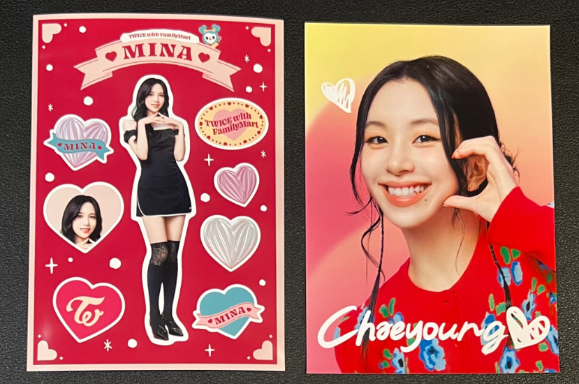 TWICE 全家相片/貼紙