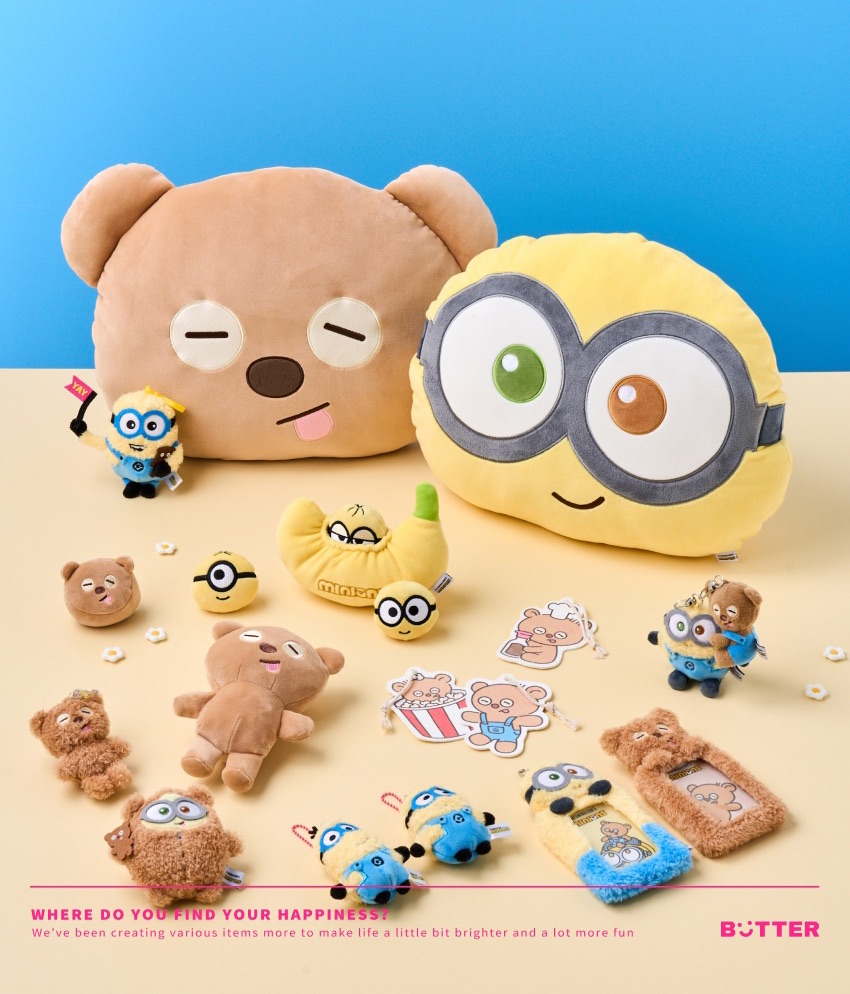 韓國Butter小小兵聯名款商品