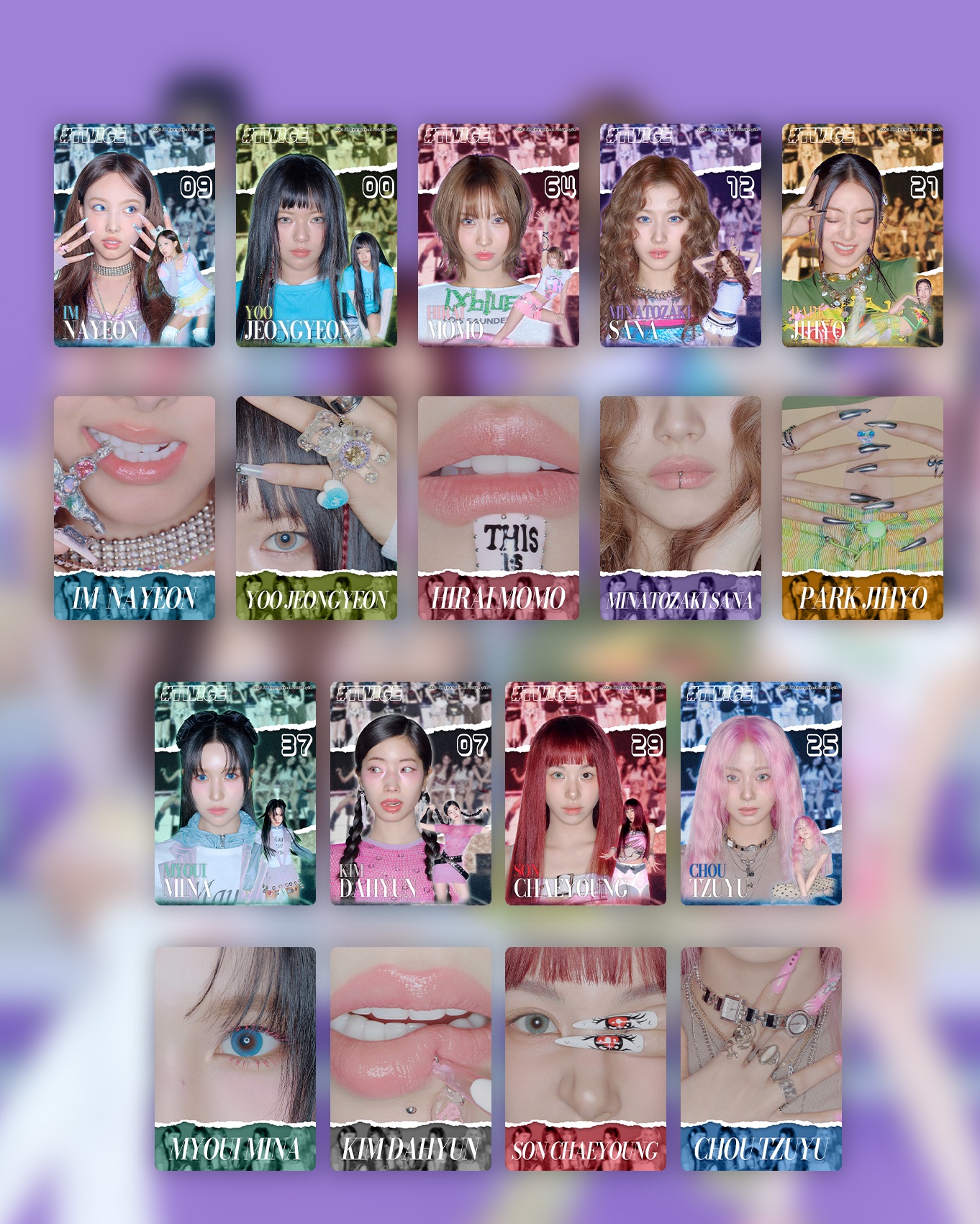 自製 TWICE × STAR 卡牌 10週年系列 【整套區】