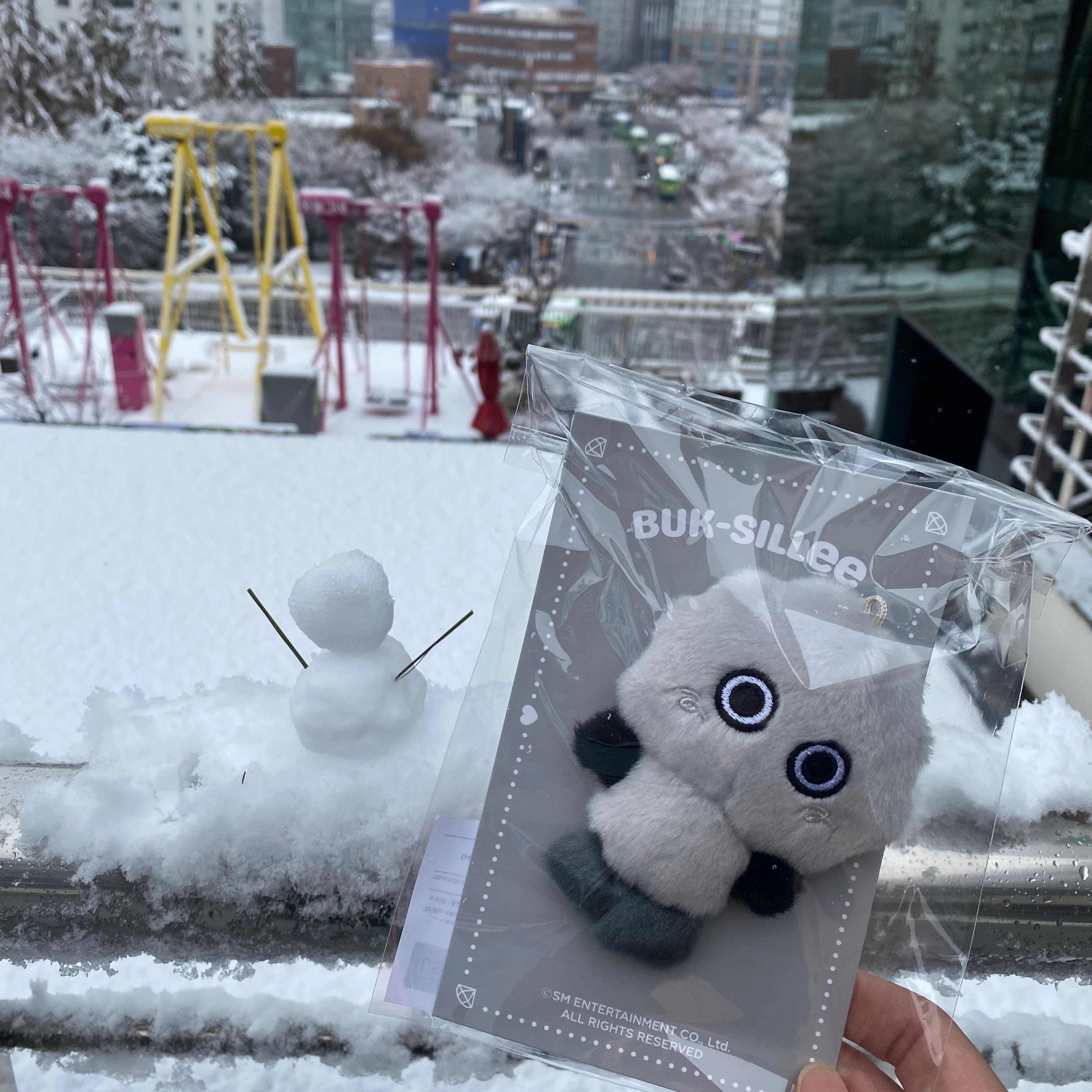 KEY 10cm灰白福實娃娃