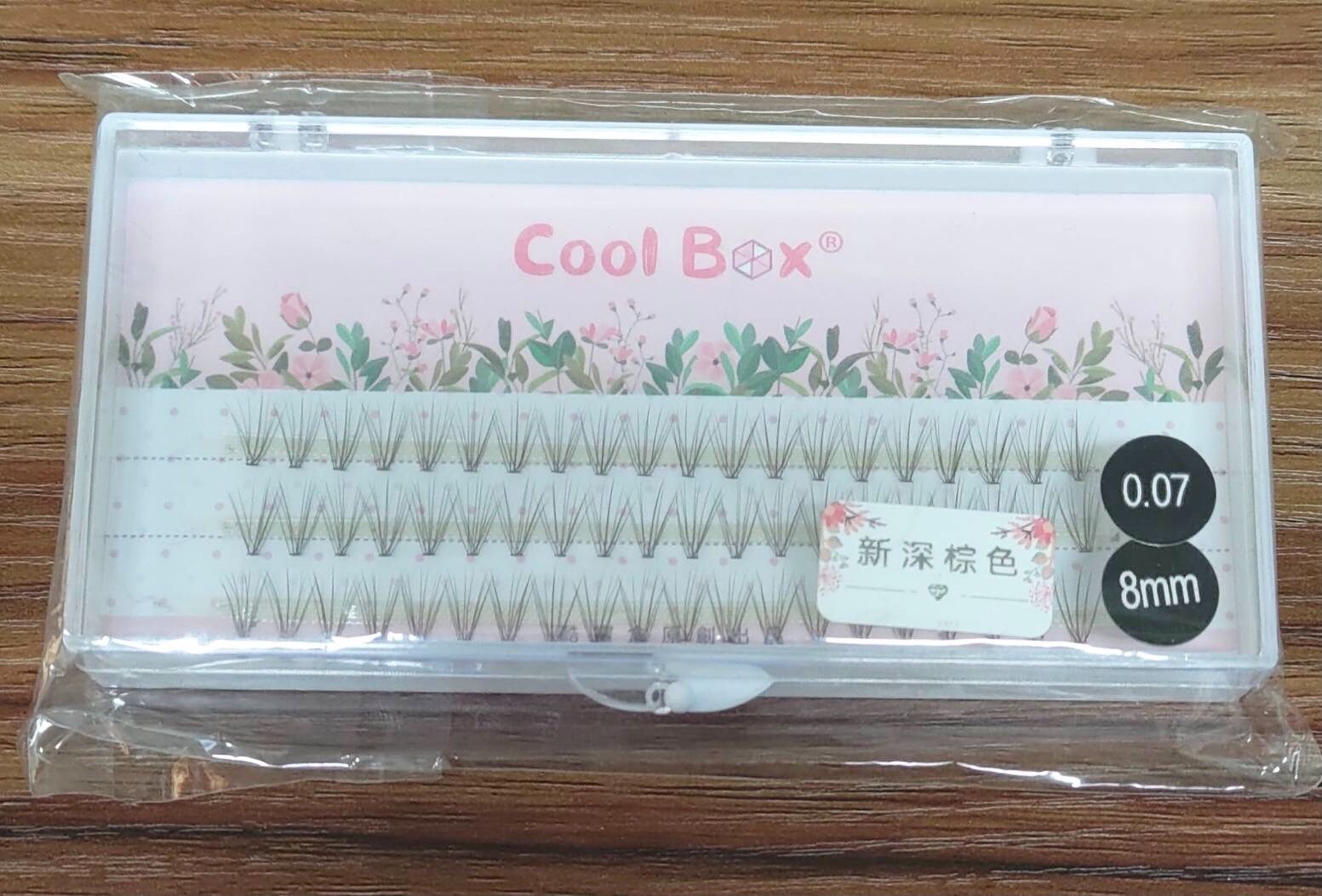 全新 嫁接睫毛 粗度0.07 長度8mm 新深棕色