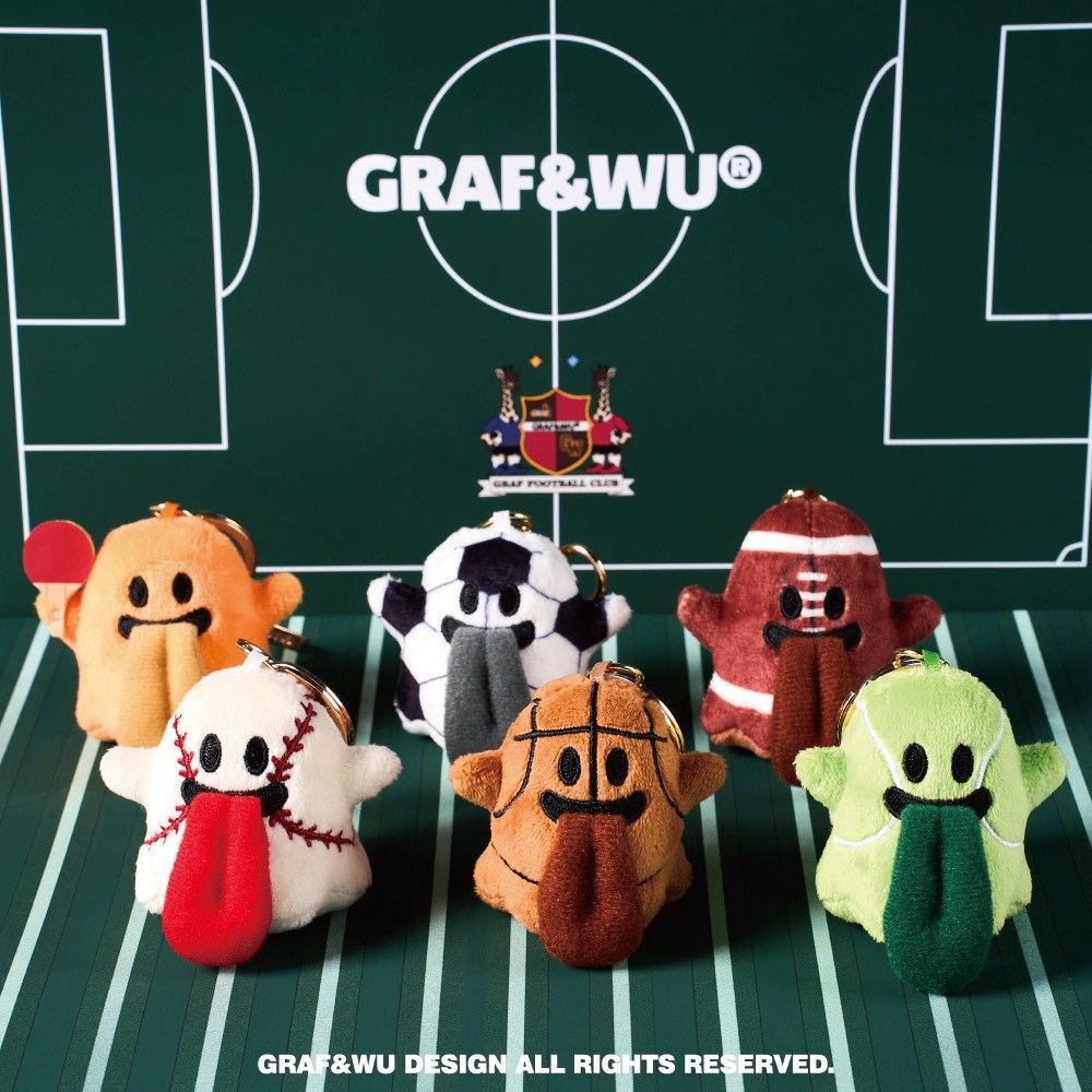 ⚠️預購！GRAF 可愛鬼吊飾
