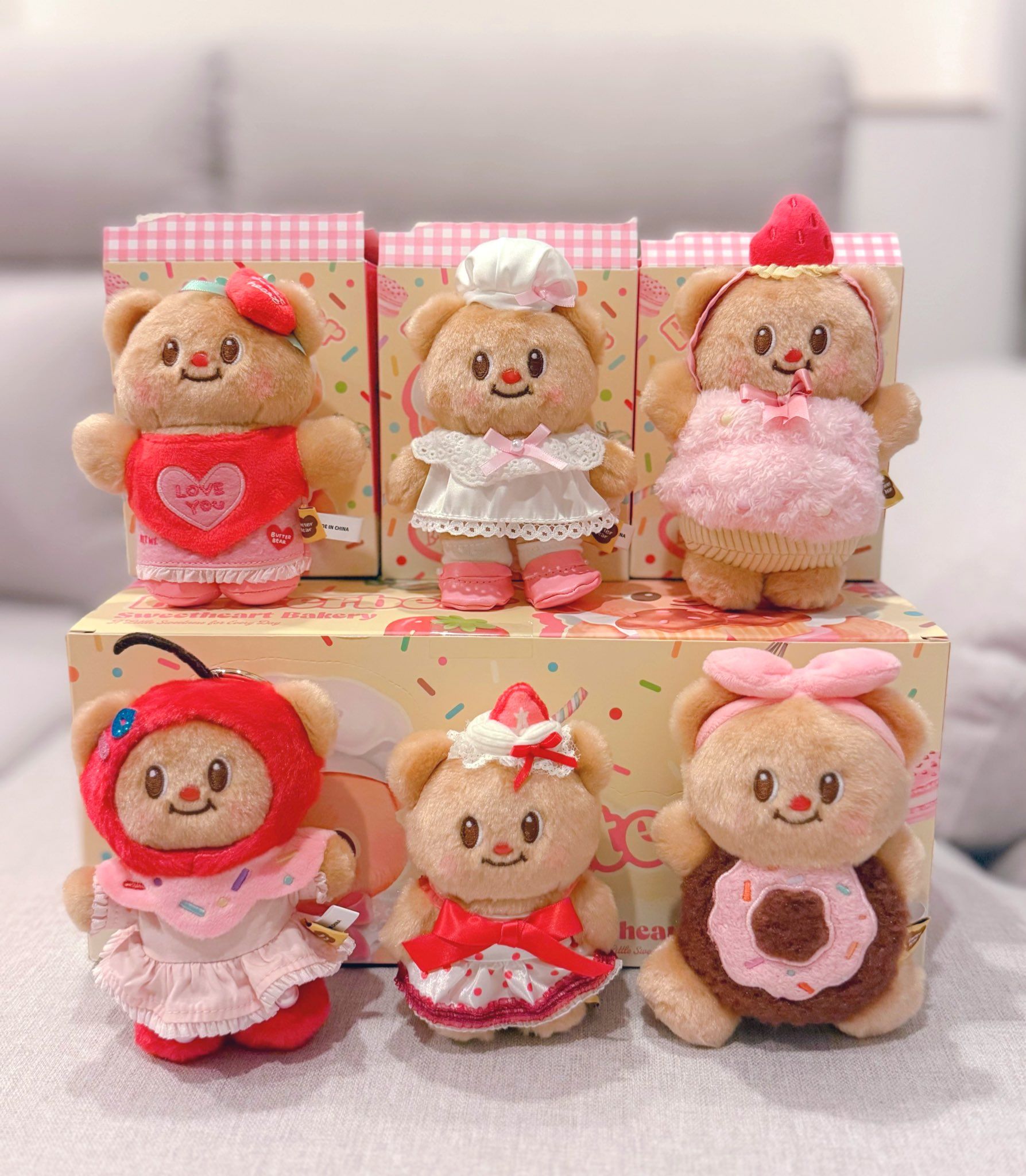 ⚠️預購！泰國 奶油熊 情人節 盲盒
