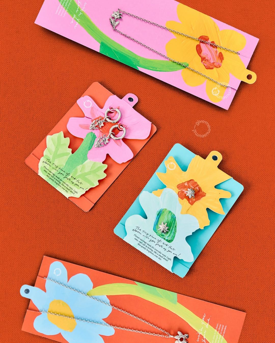 ⚠️預購！泰國 花卉博物館 耳環/項鍊