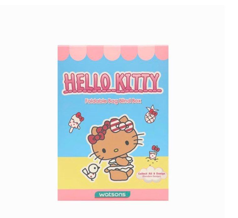 ⚠️預購！馬來西亞 屈臣氏限定 黑皮kitty 購物袋