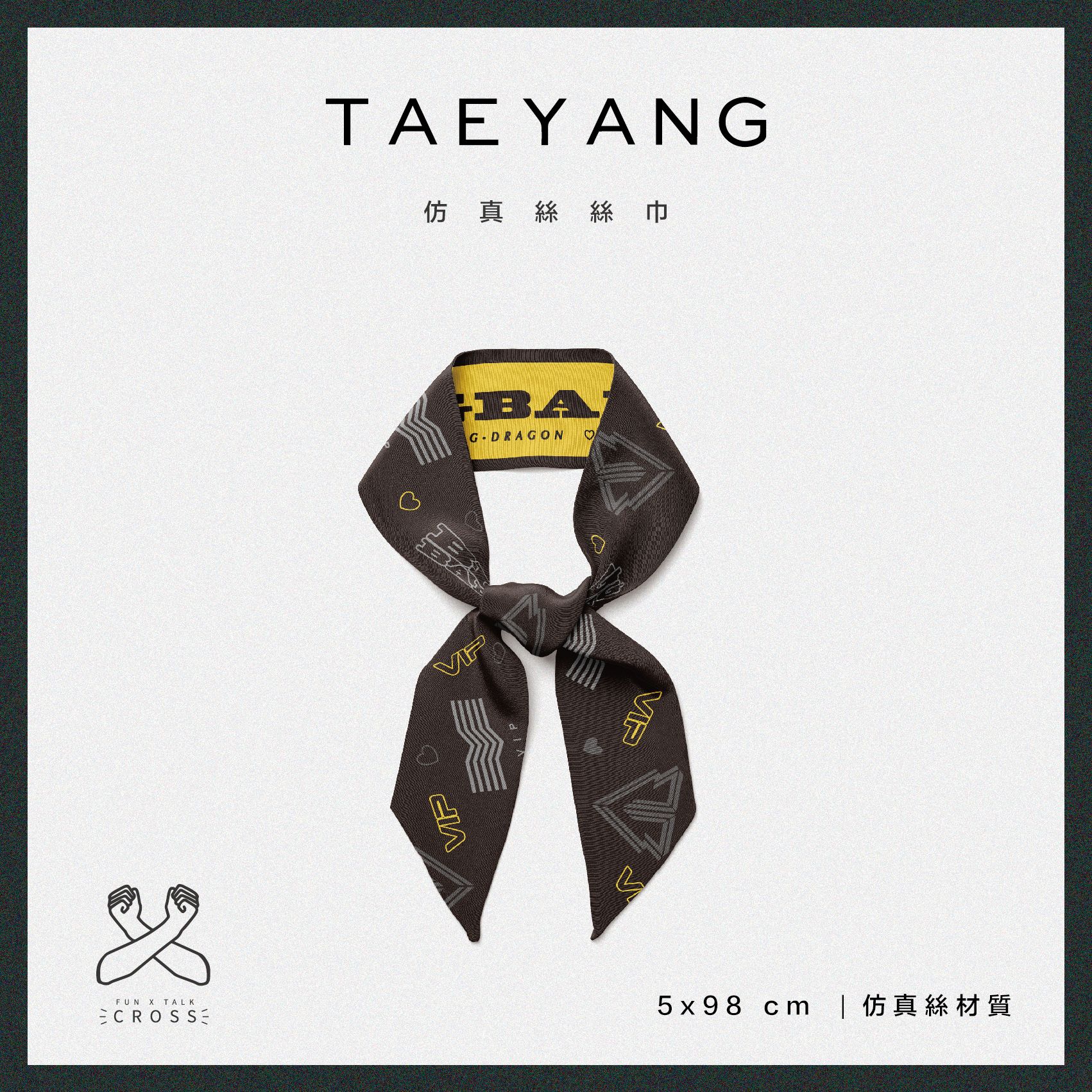 新品！ TAEYANG 絲巾緞帶
