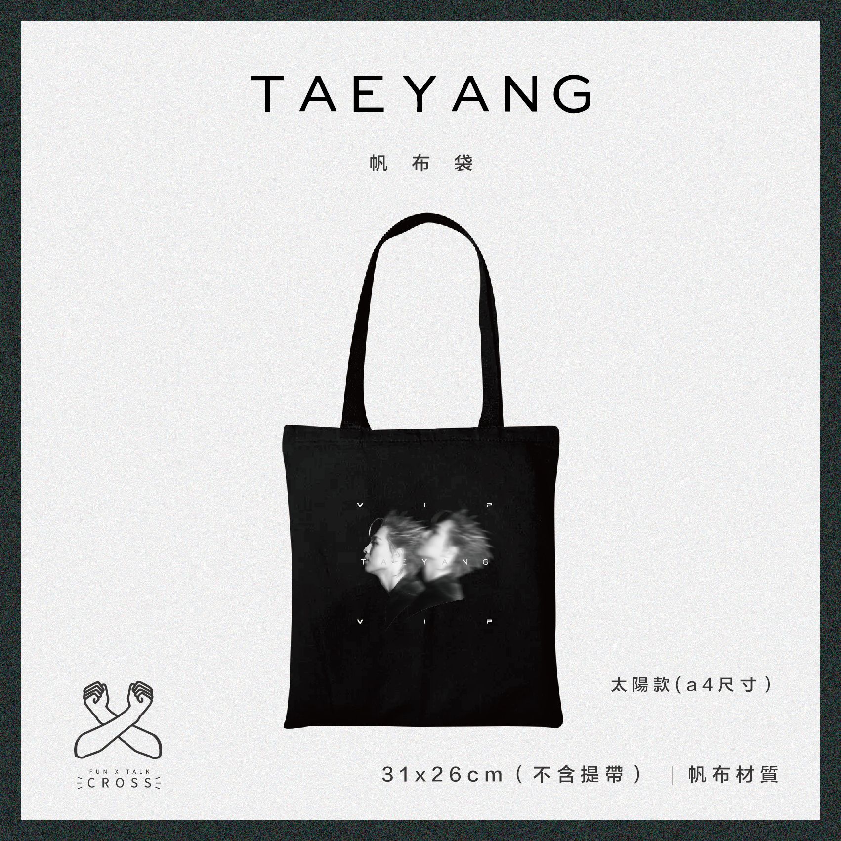TAEYANG 帆布包
