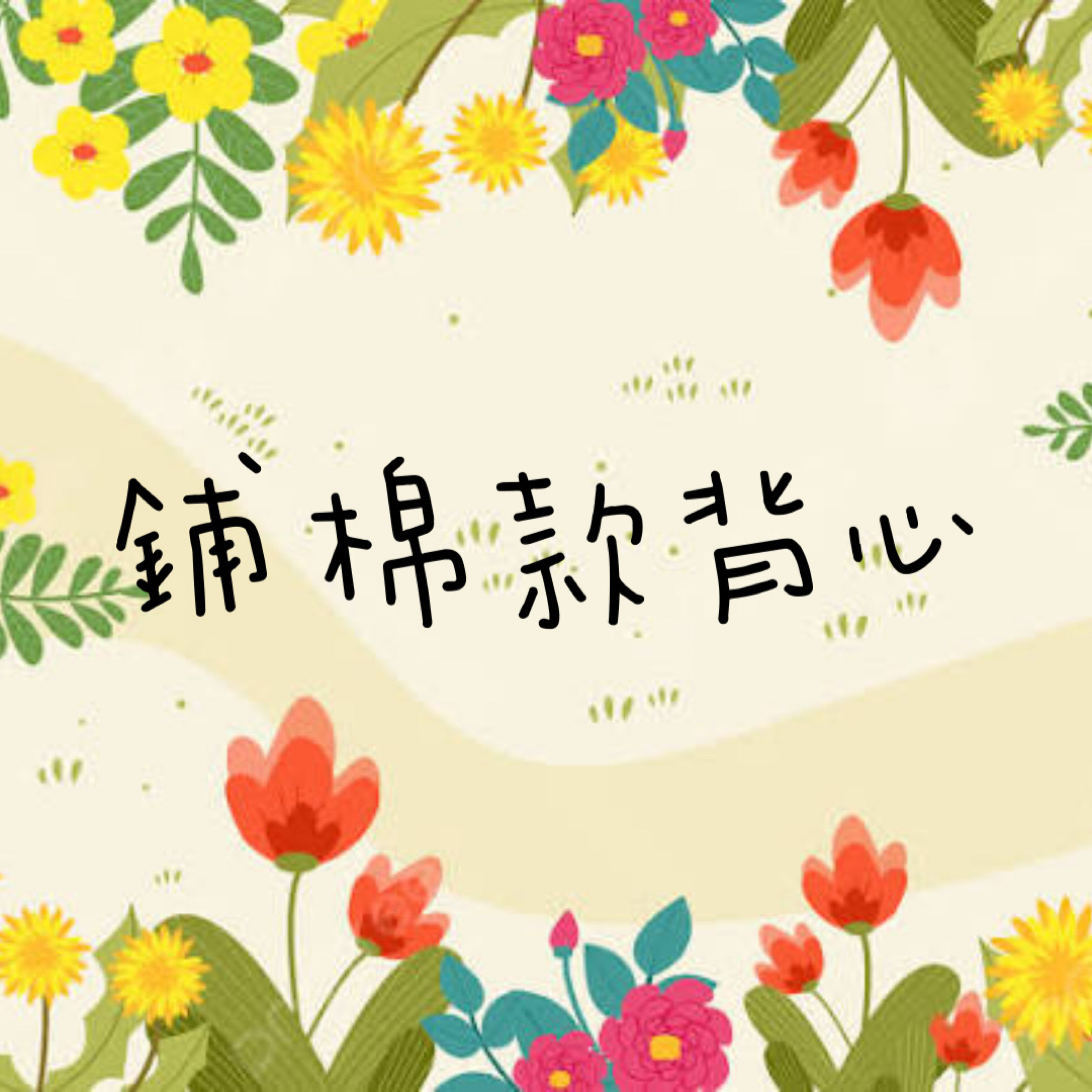 （現貨）鋪棉款背心