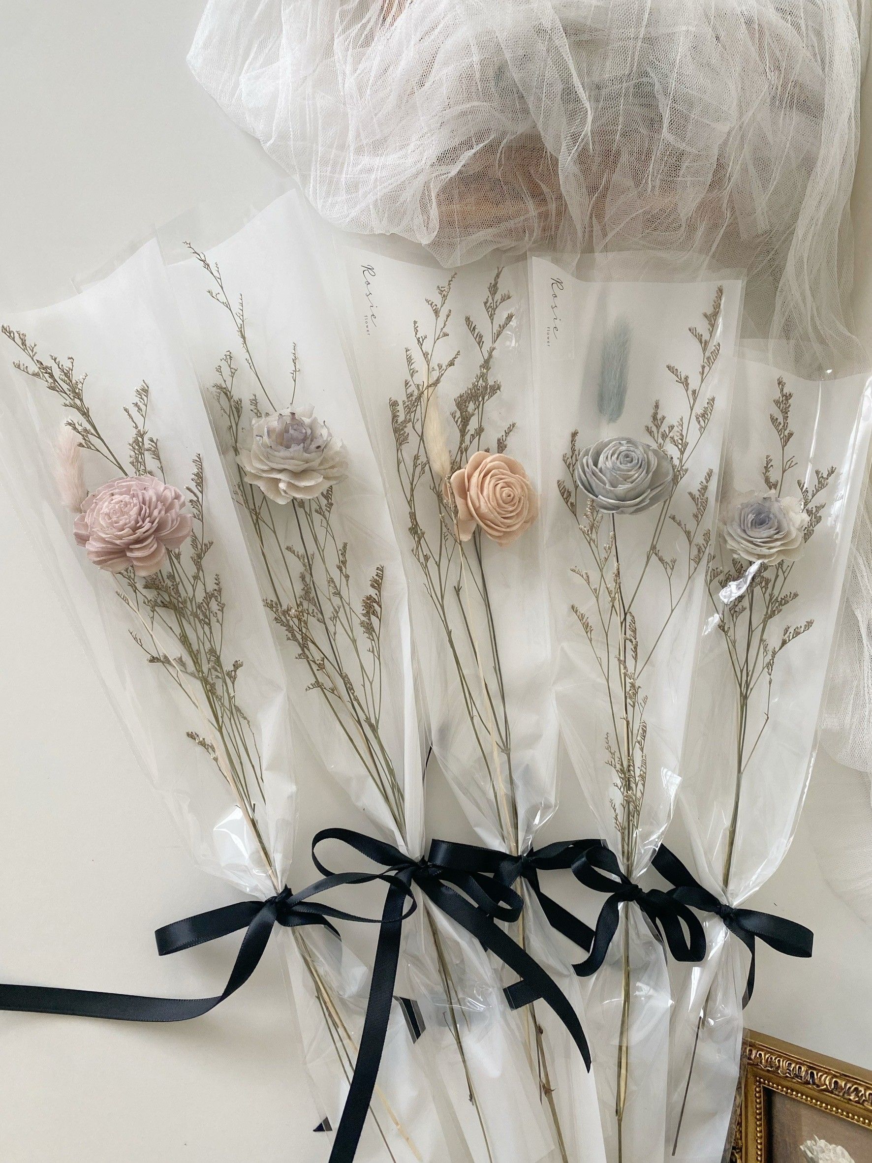 Rosie flower 楉蒔花室_索拉擴香簡約小花束 婚禮小物 見面禮 活動花禮 伴娘禮