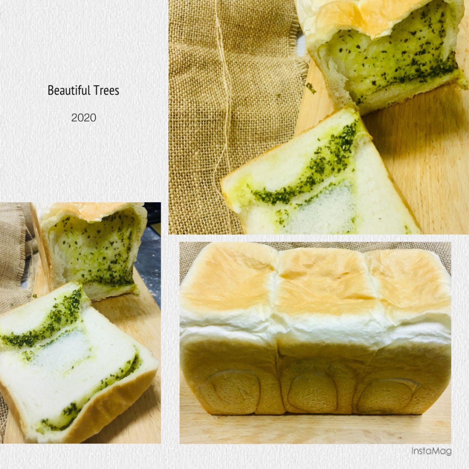 SaSa烘焙-蒜香巴西里手撕吐司