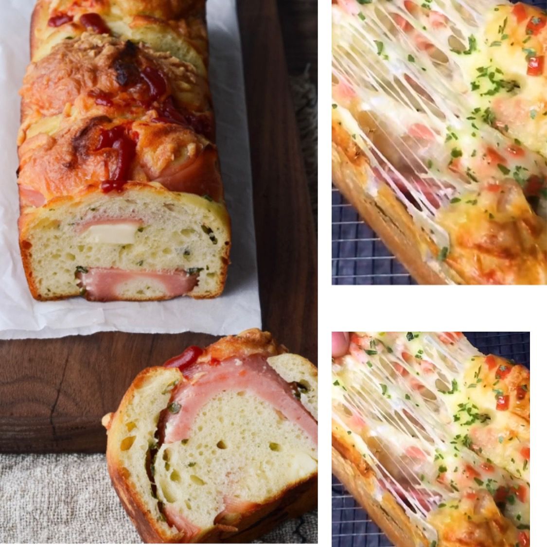 SaSa烘焙-巴西里乳酪火腿起司