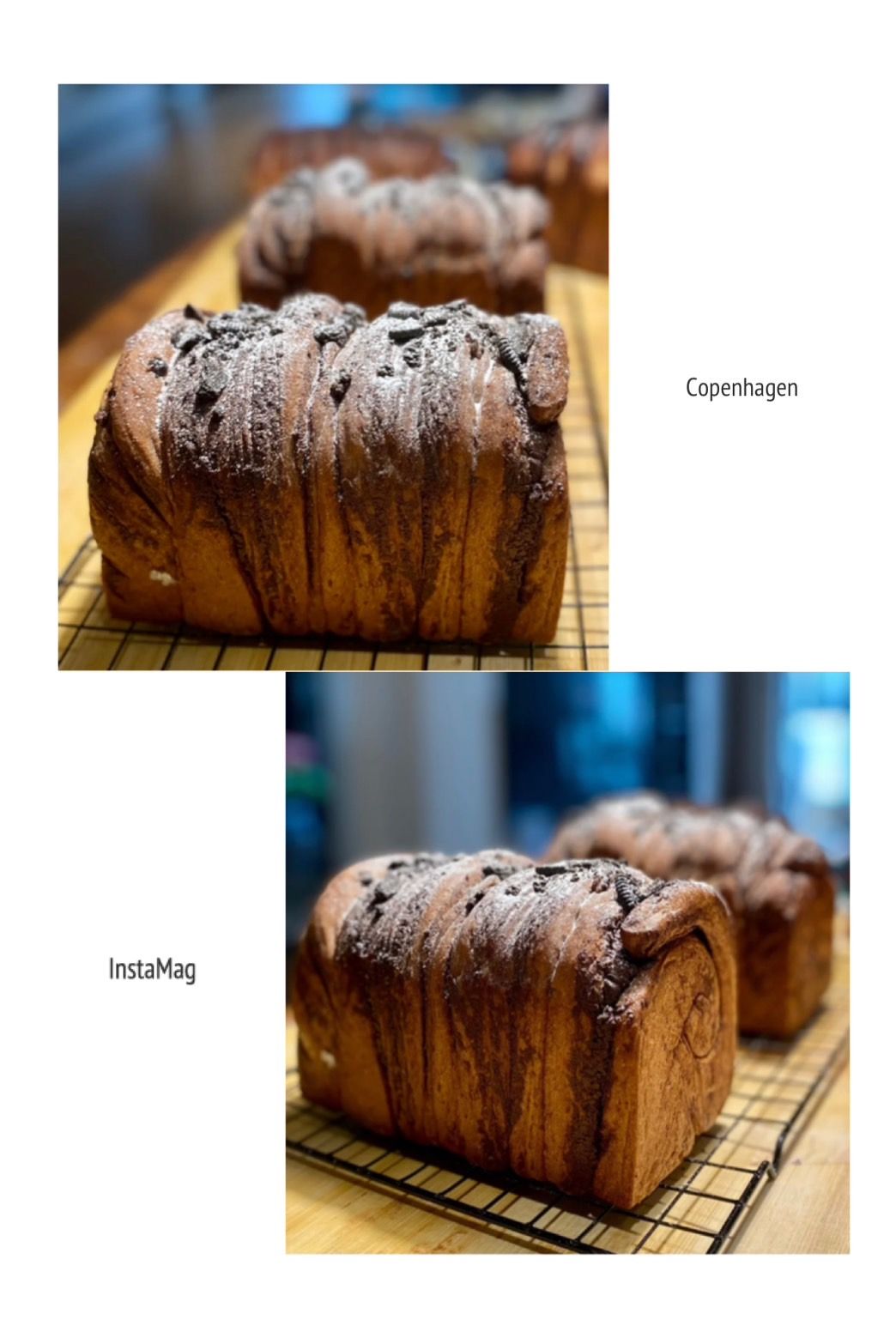 SaSa烘焙-巧克力雪山吐司