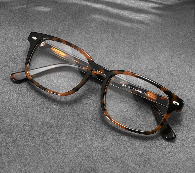 【附眼鏡盒】新品報到✨清新耐看百搭時髦感滿分透明系板材黑色膠框光學眼鏡