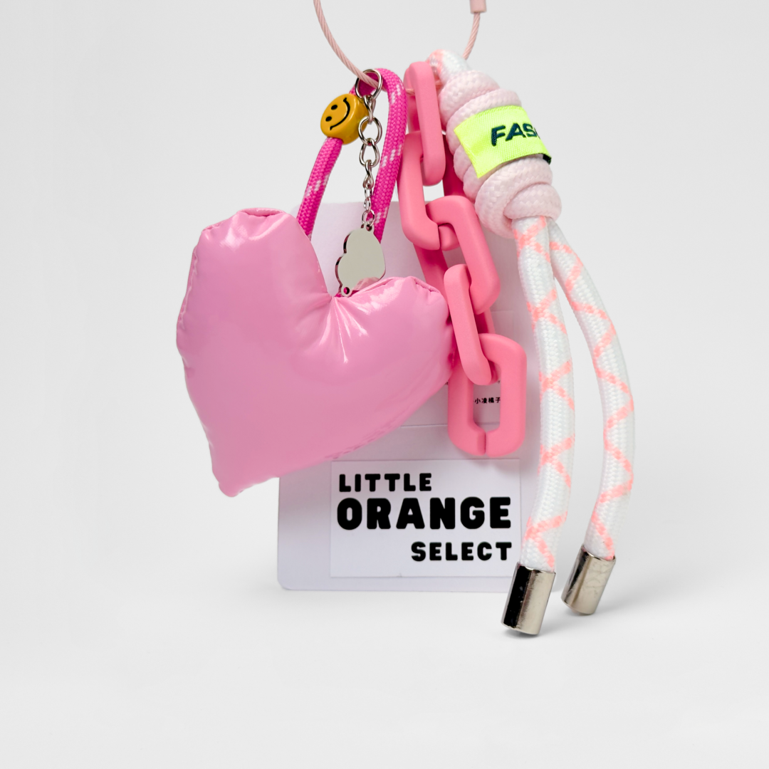 小凌橘子🍊 質感選物店 嚴選 ｜砰砰愛心吊飾