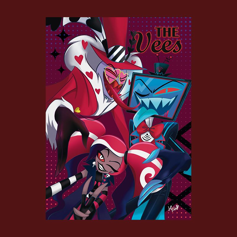 ◆Hazbin Hotel◆3V組鐳射明信片