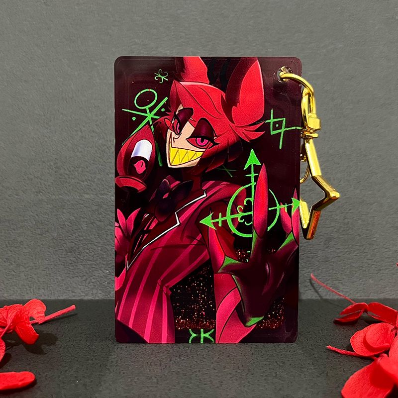 ◆Hazbin Hotel◆AL流沙壓克力磚吊飾