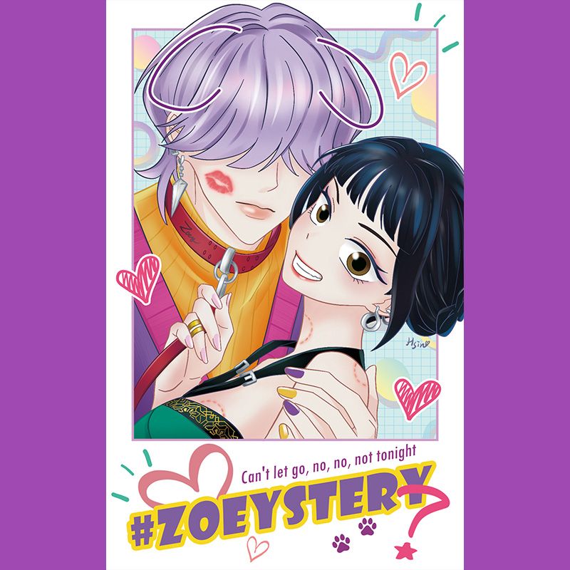 ◆Kpop獵魔女團◆Zoeystery ＆ Baby 拍立得小卡消費禮