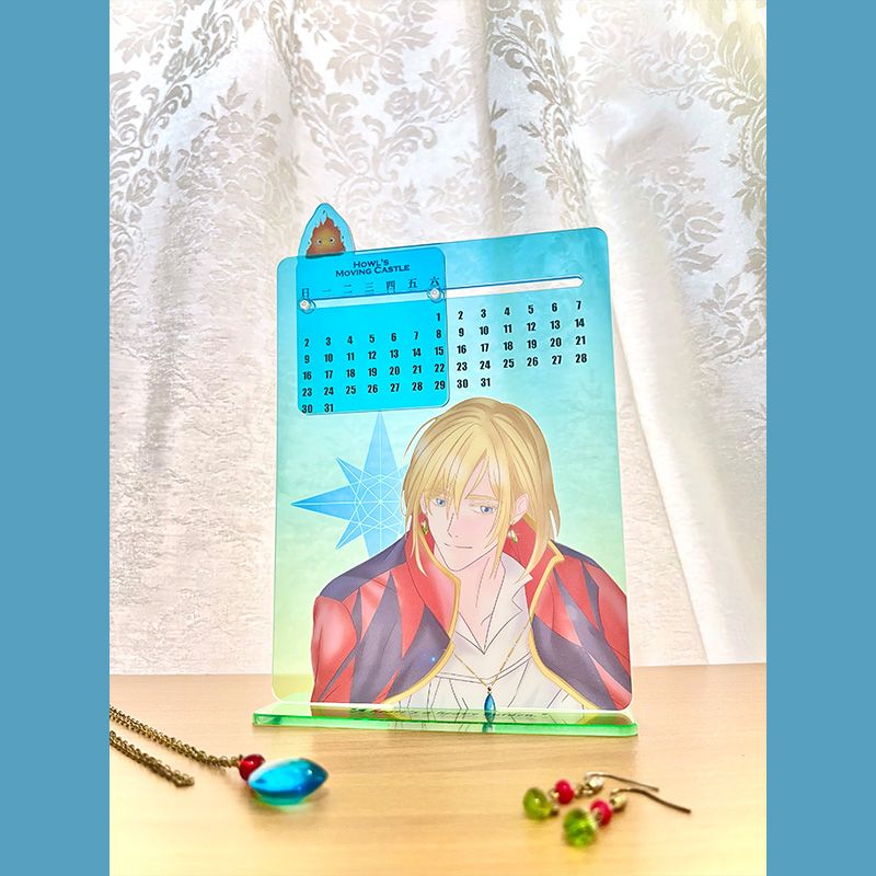◆Howls Moving Castle◆霍爾壓克力萬年曆