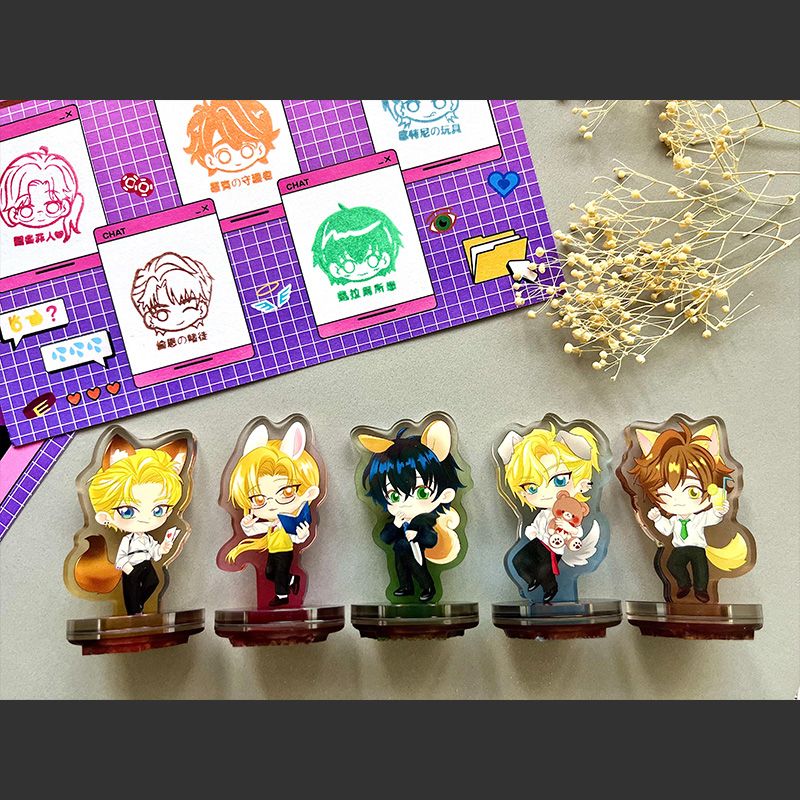 ◆Degrees of Lewdity◆角色壓克力硅膠印章