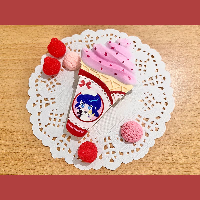 ◆Miraculous Ladybug◆Marinette冰淇淋磁鐵