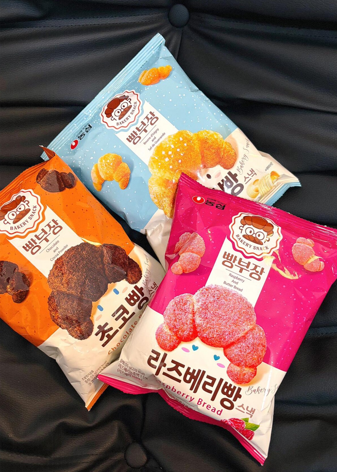Ccj.com-韓國農心可頌牛角造型餅乾 口味可選