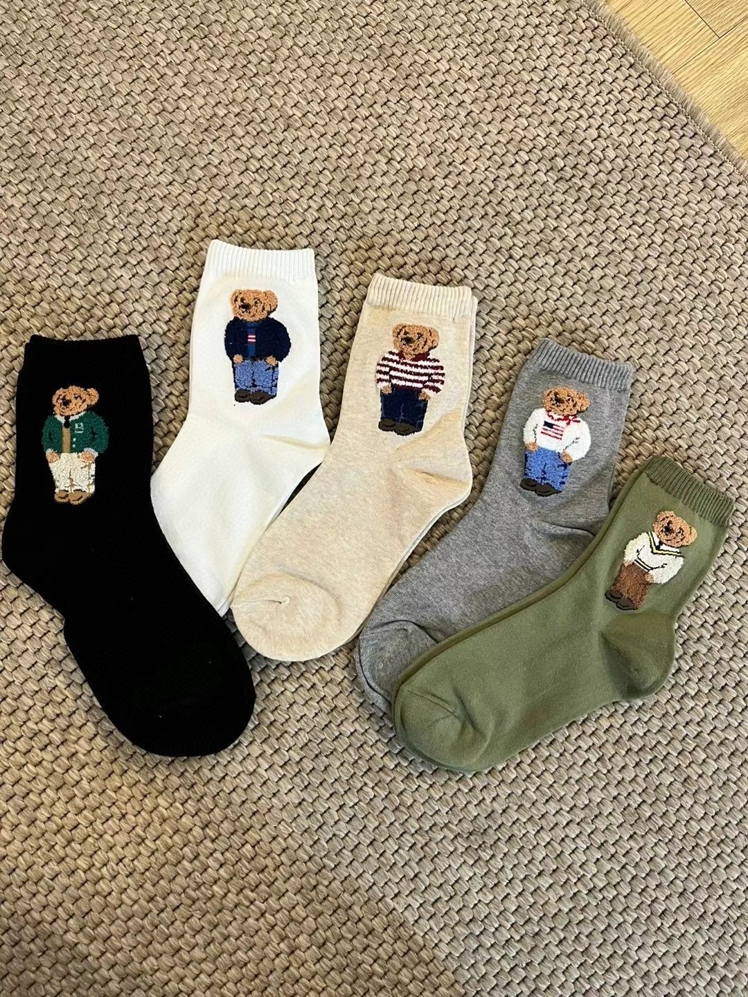 現貨售完不補ෆ🏷ʏᴜɴᴀ’s ·正韓代購🇰🇷韓國製立體毛絨狗先生長襪