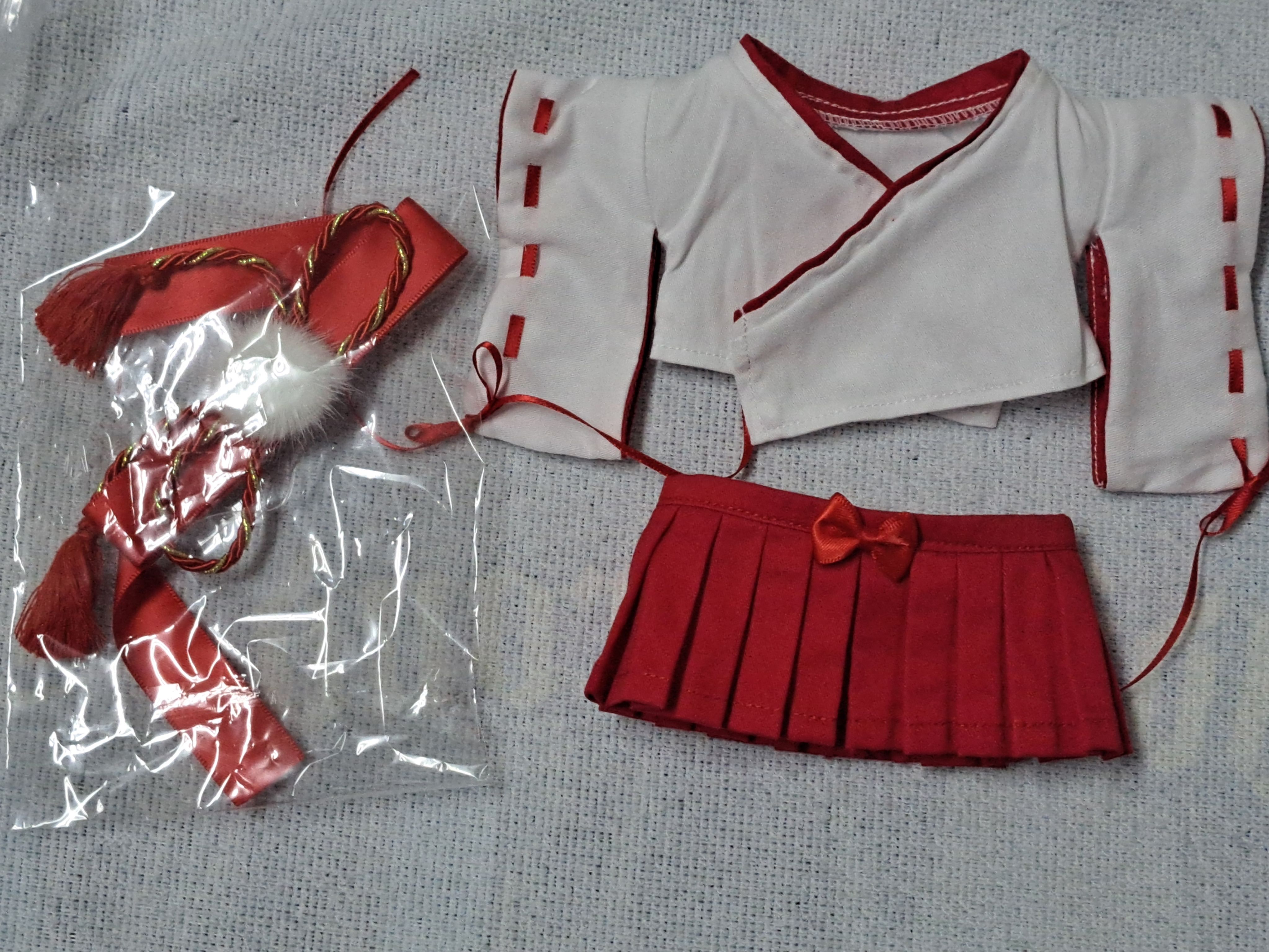 20cm巫女服