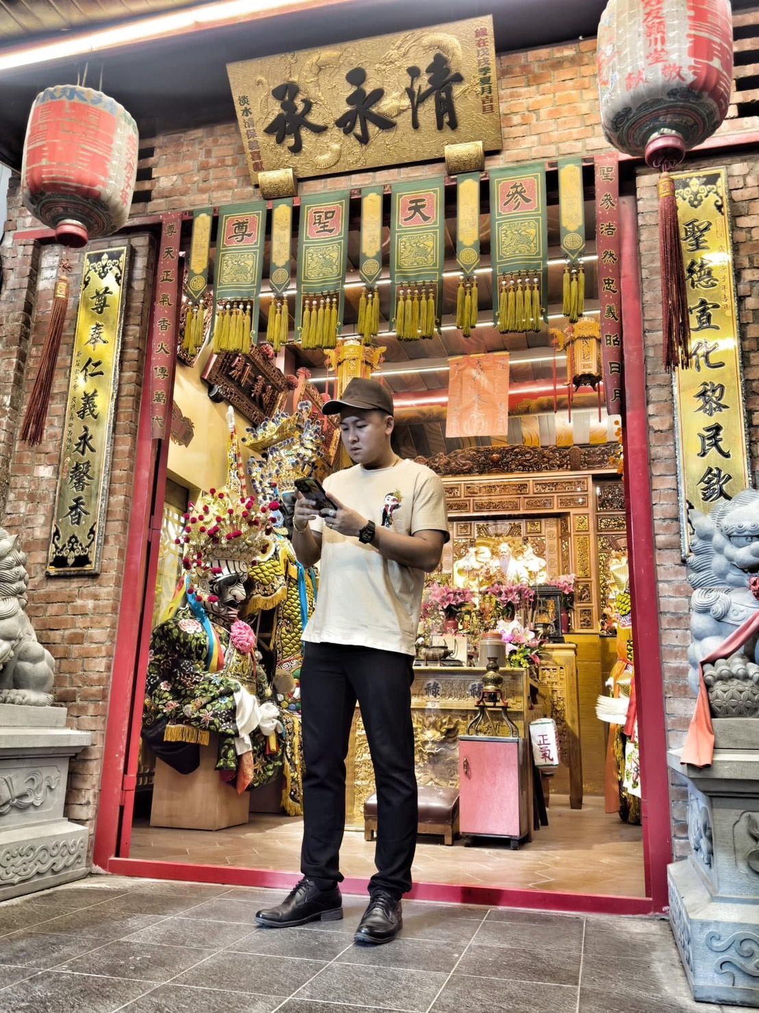 甲辰年萬華大熱鬧 「廣聚青山祭」爐主陣紀念潮T 「雙面印刷版」