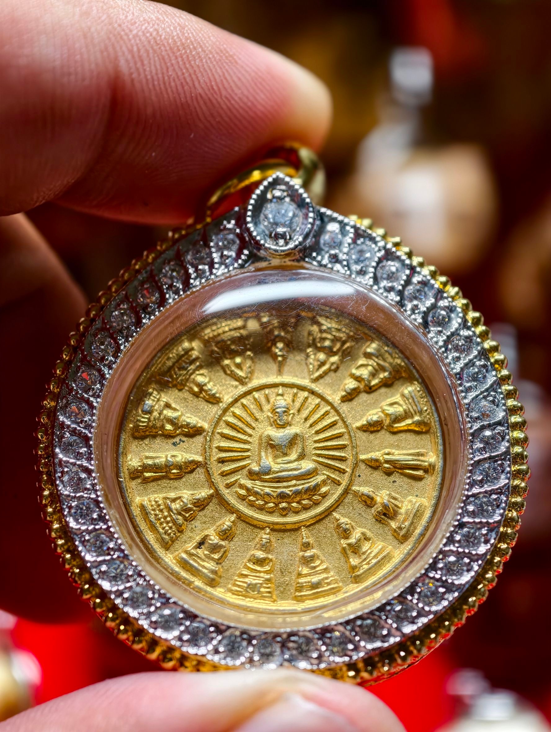 2523年 燒哈大法會十六佛陣聖幣