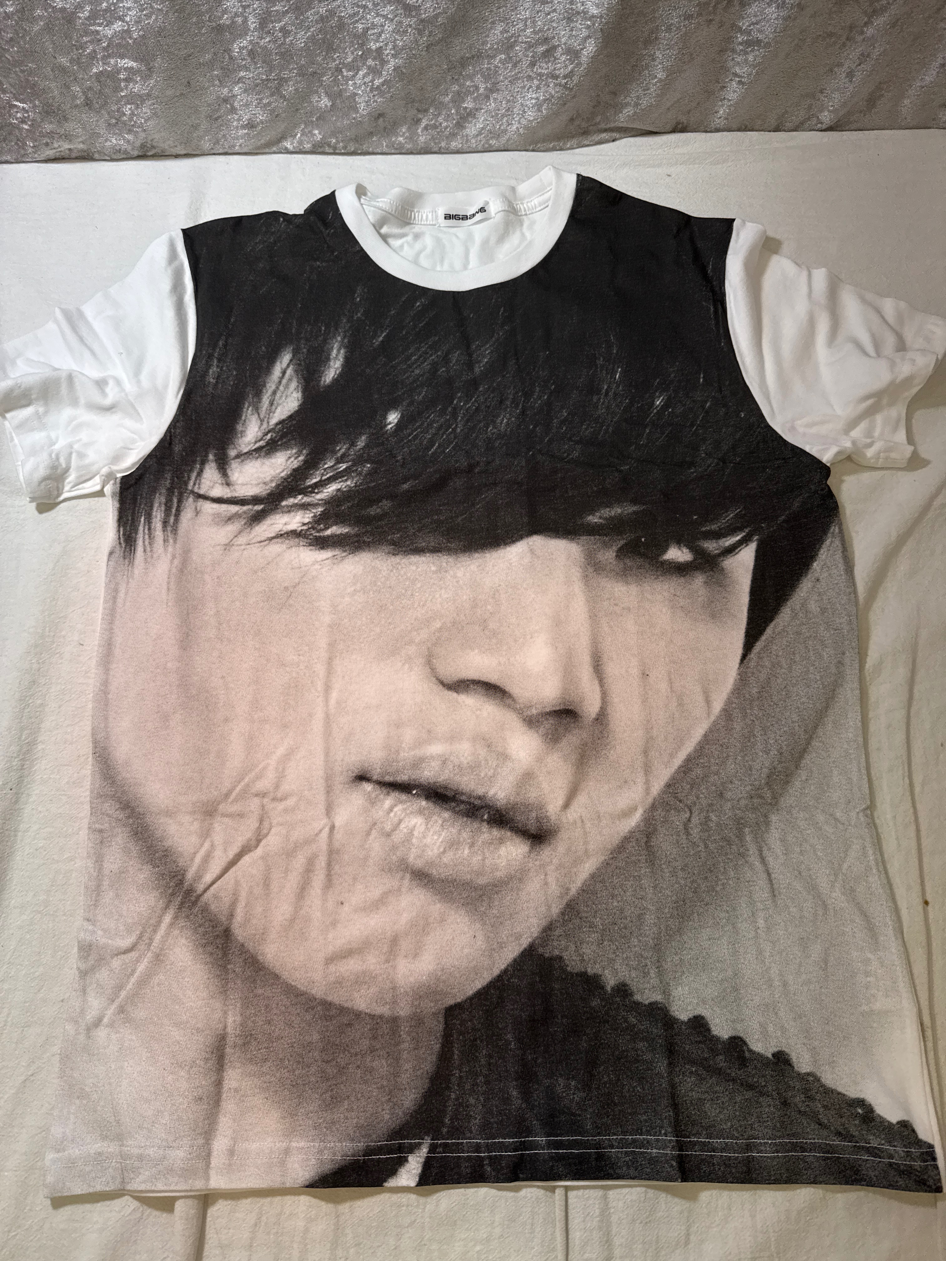 黑白大臉短袖上衣