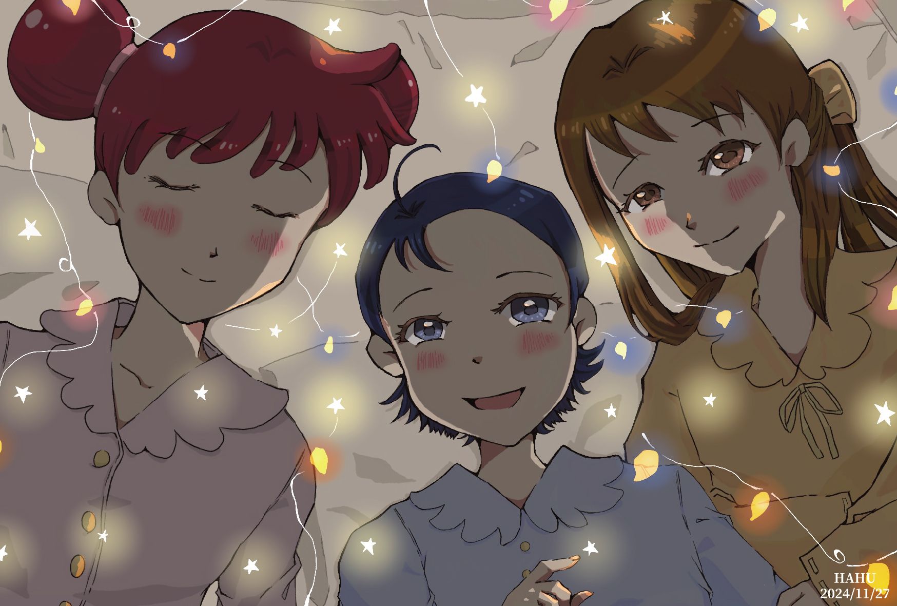 夜燈下的我們