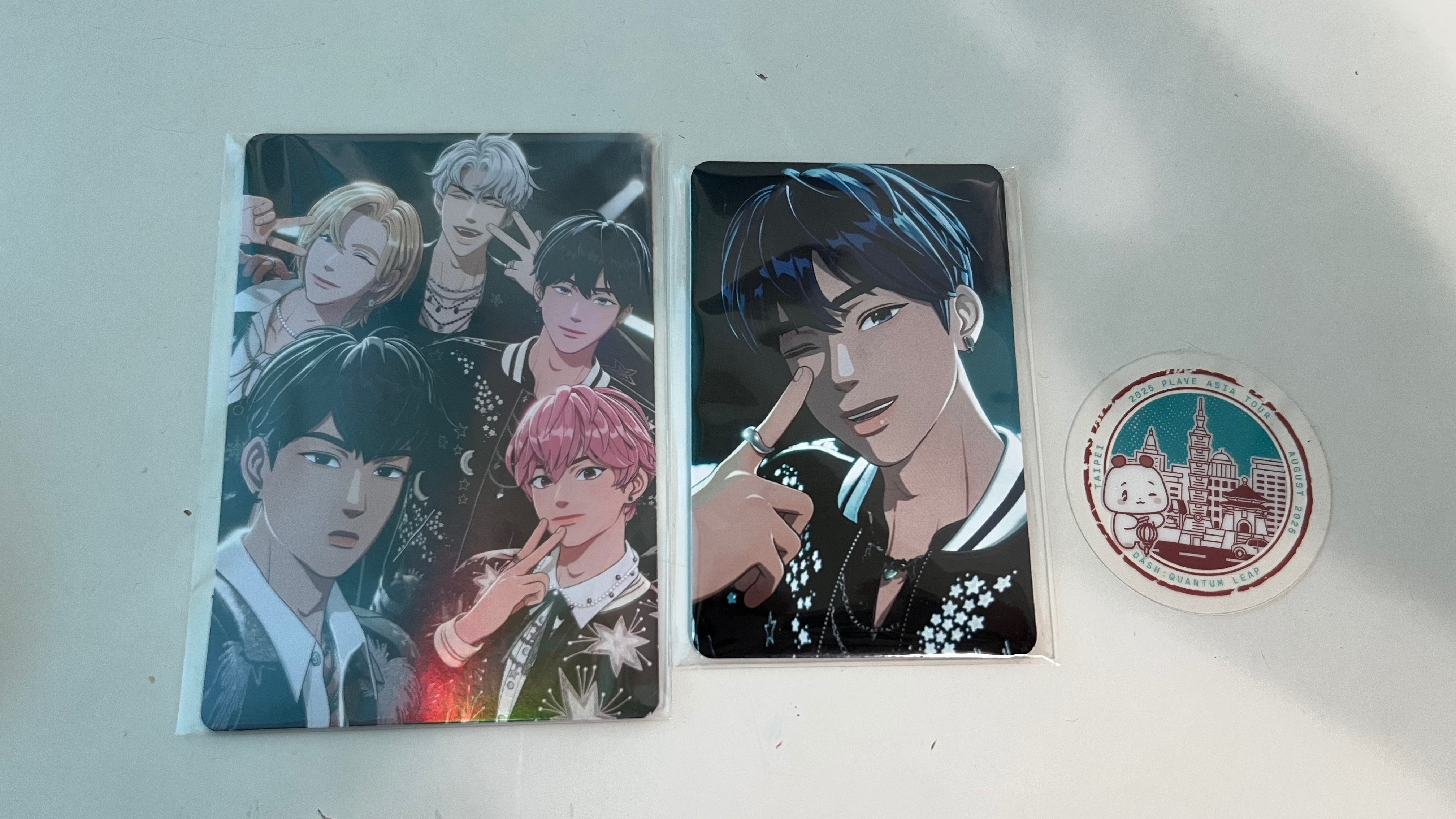 台北場小卡+團卡+貼紙