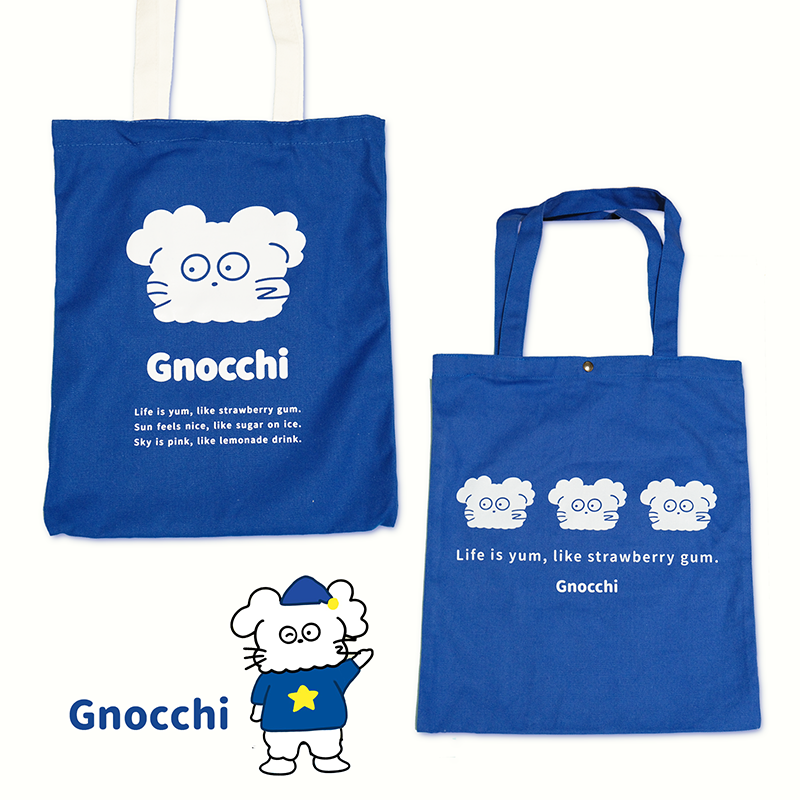 麵疙瘩狗-品牌帆布袋