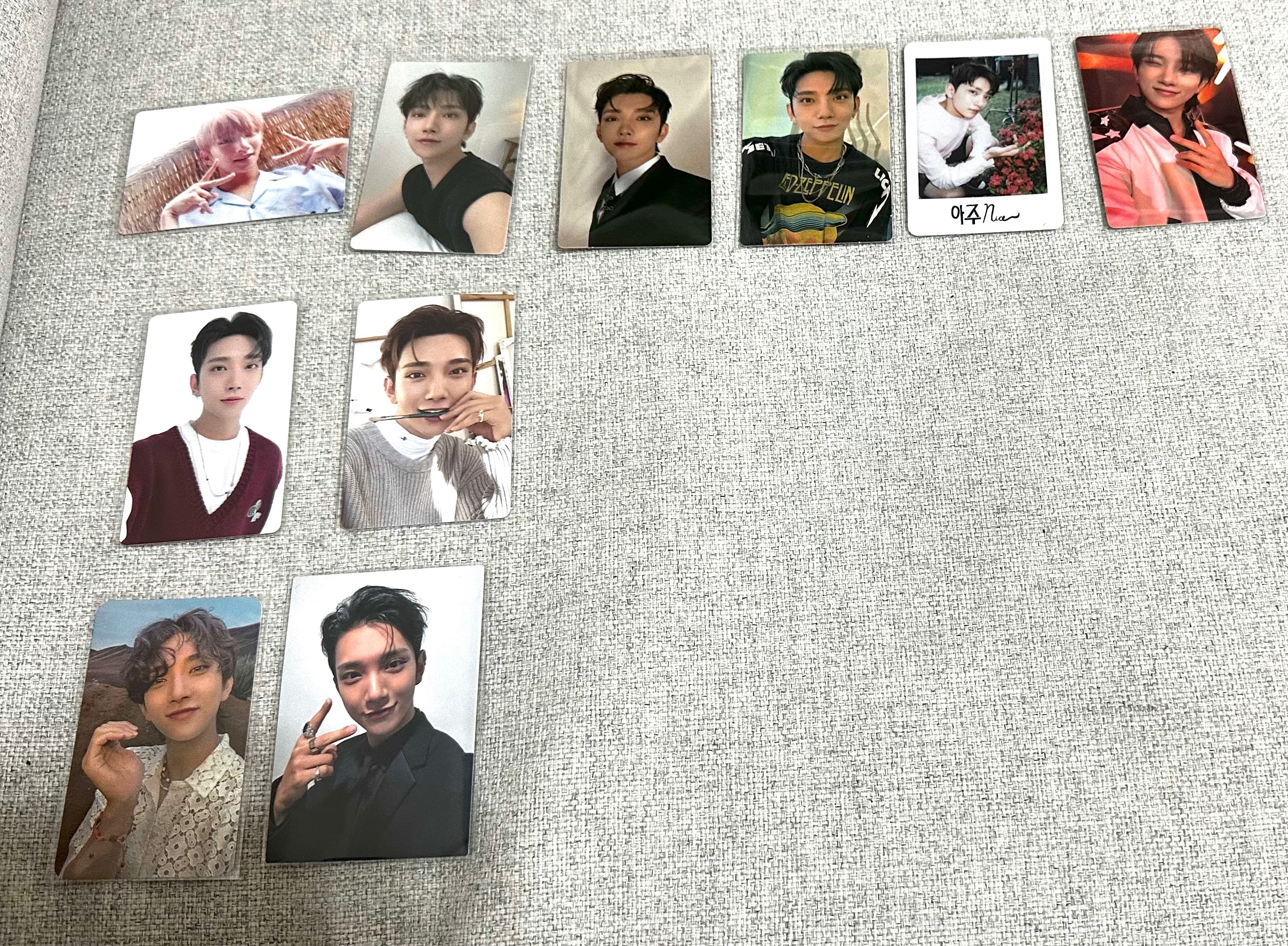 SEVENTEEN 洪知秀 JOSHUA 小卡