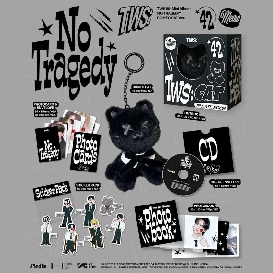 TWS NO TRAGEDY ROMEO CAT 娃專