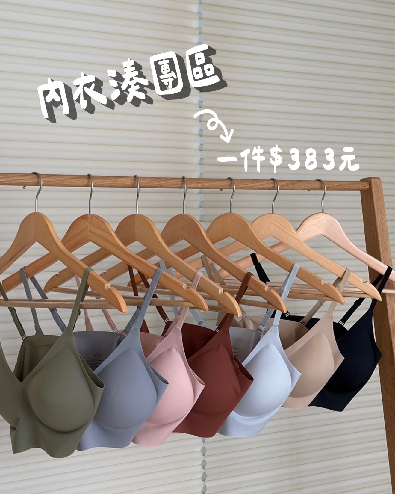 內衣湊團➰一件只要$383元