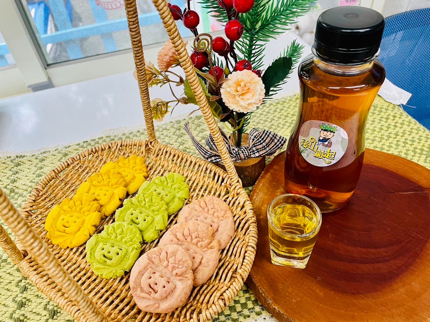 山蘇寶紅綠燈風味餅乾