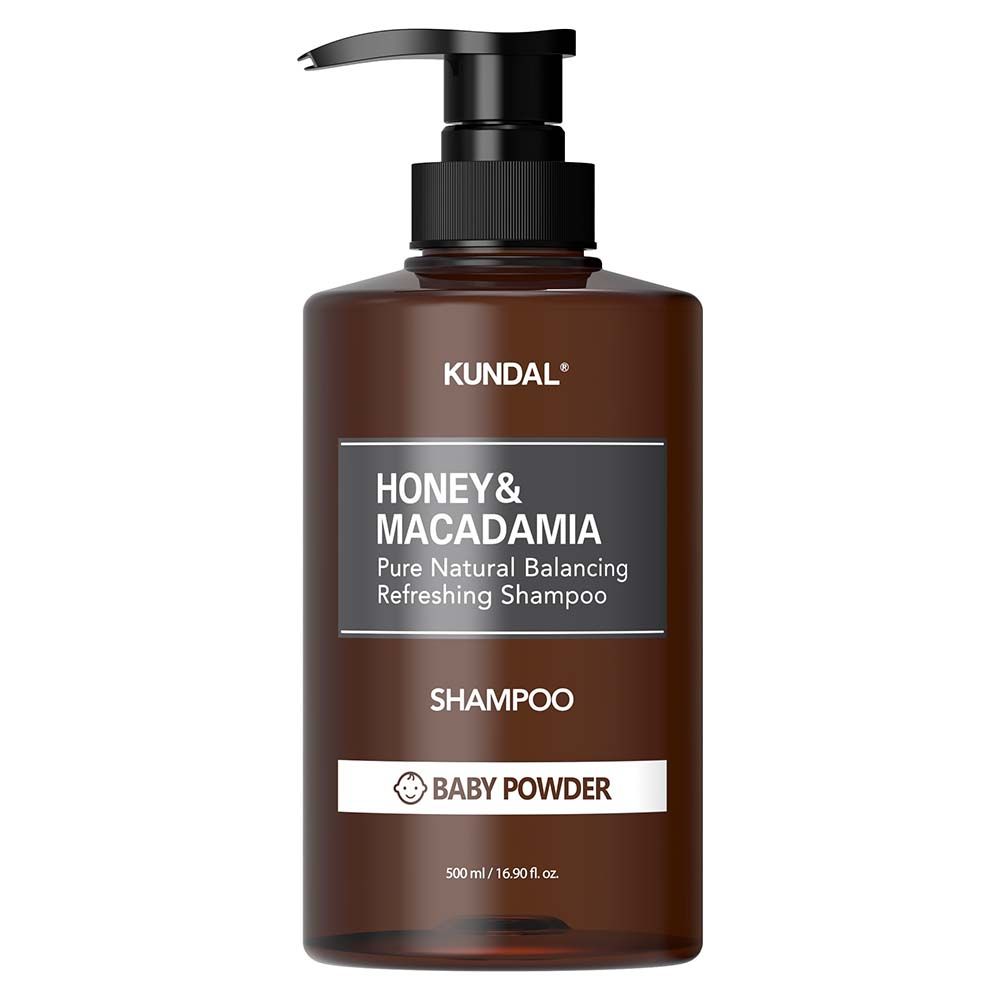 【KUNDAL昆黛爾】蜂蜜澳洲堅果香氛洗髮乳500ml 〈不含矽靈〉