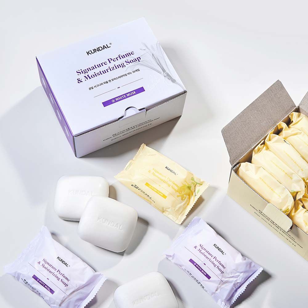 【KUNDAL昆黛爾】香氛保濕香皂100g-4入組