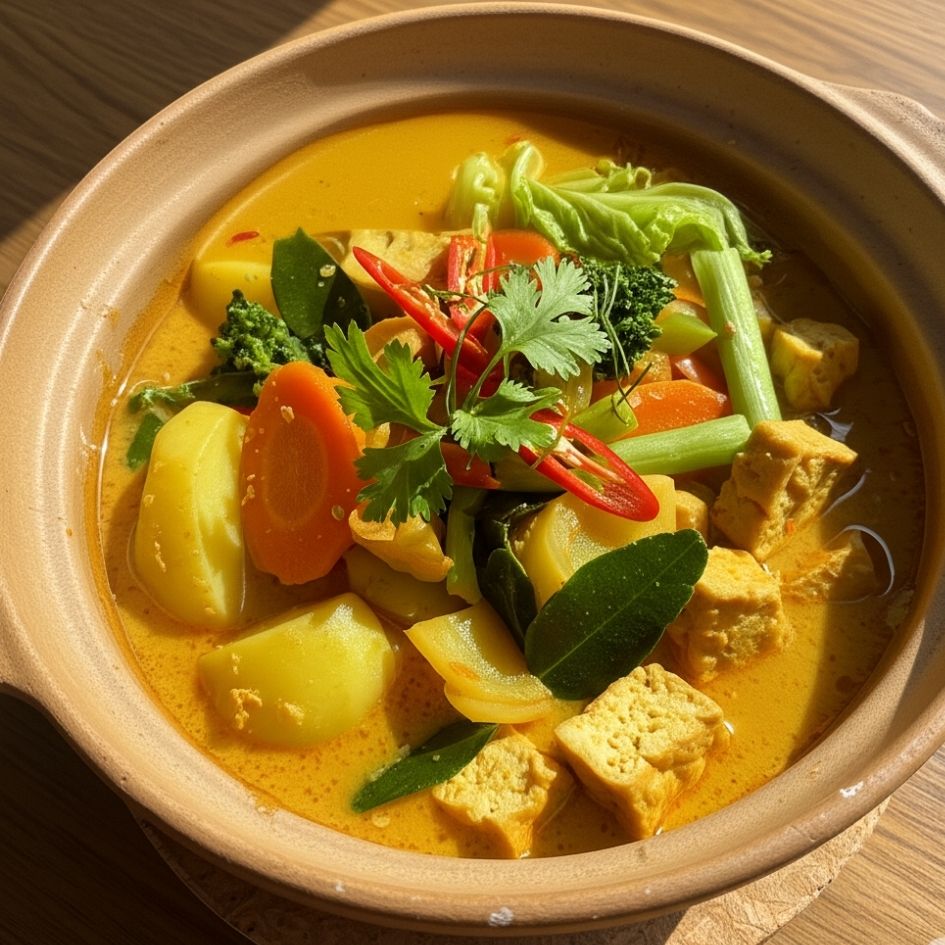 🍛南洋咖哩鍋🍛（奶素）微辣