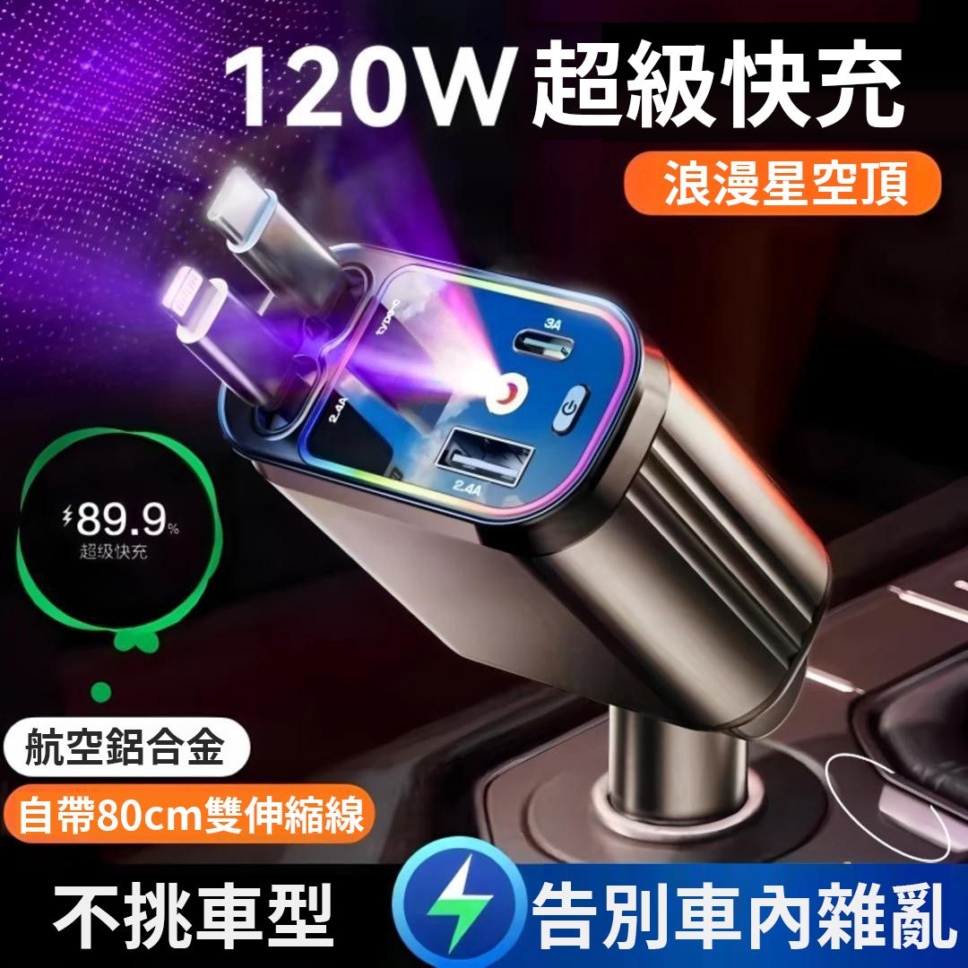 ＜預購＞星空頂車充