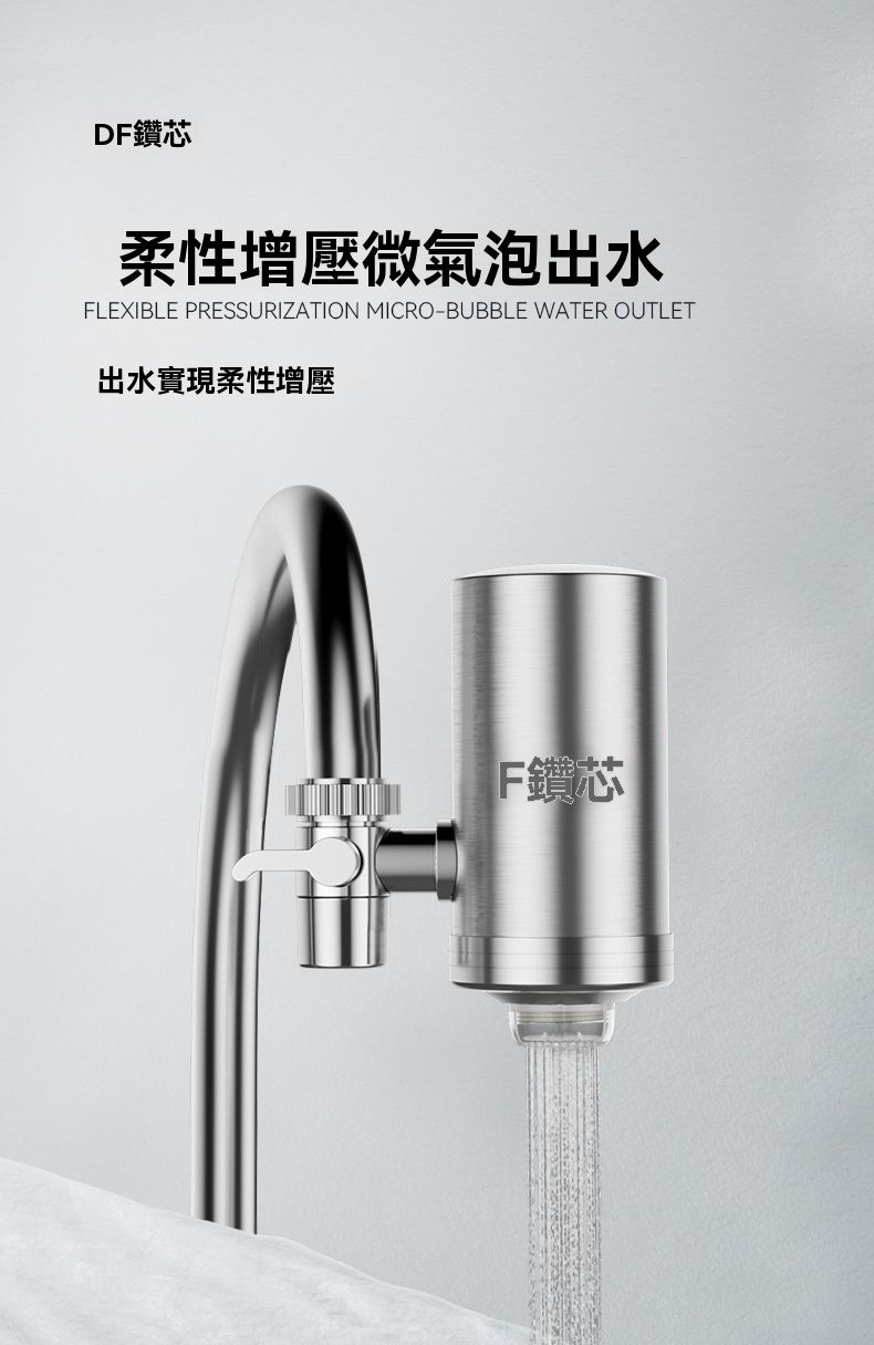 ＜預購＞不鏽鋼濾水器 圓形水龍頭基本都通用