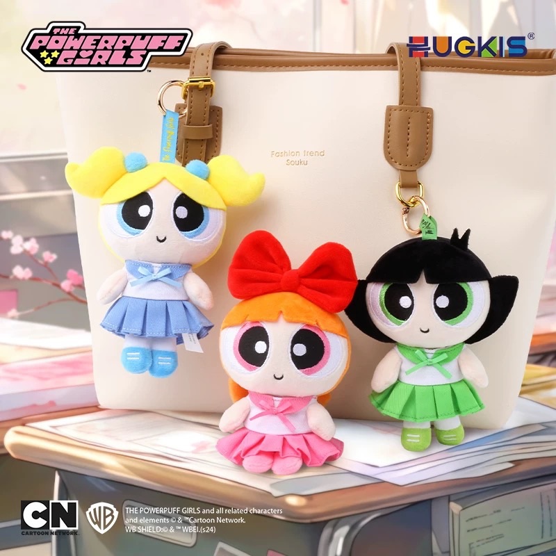 飛天小女警 百褶裙裝吊飾（衣服可脫）